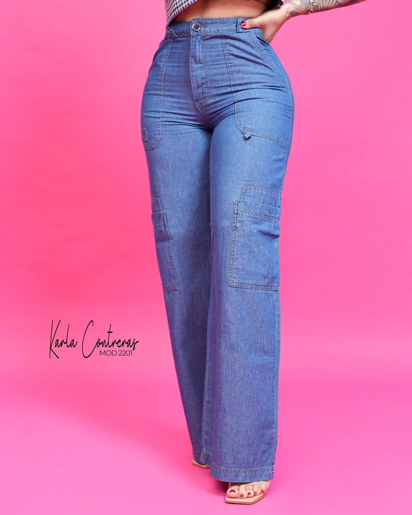 Jeans Wide Le, tipo caro.