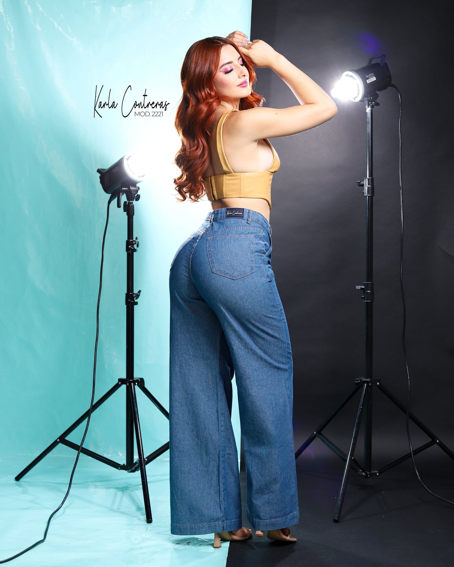 Jeans Wide Leg.
