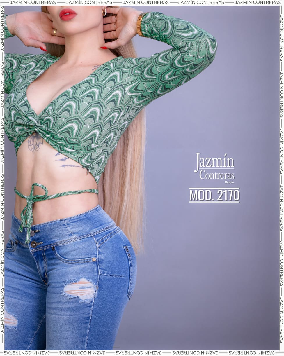 Skinny jeans corte colombiano azul claro