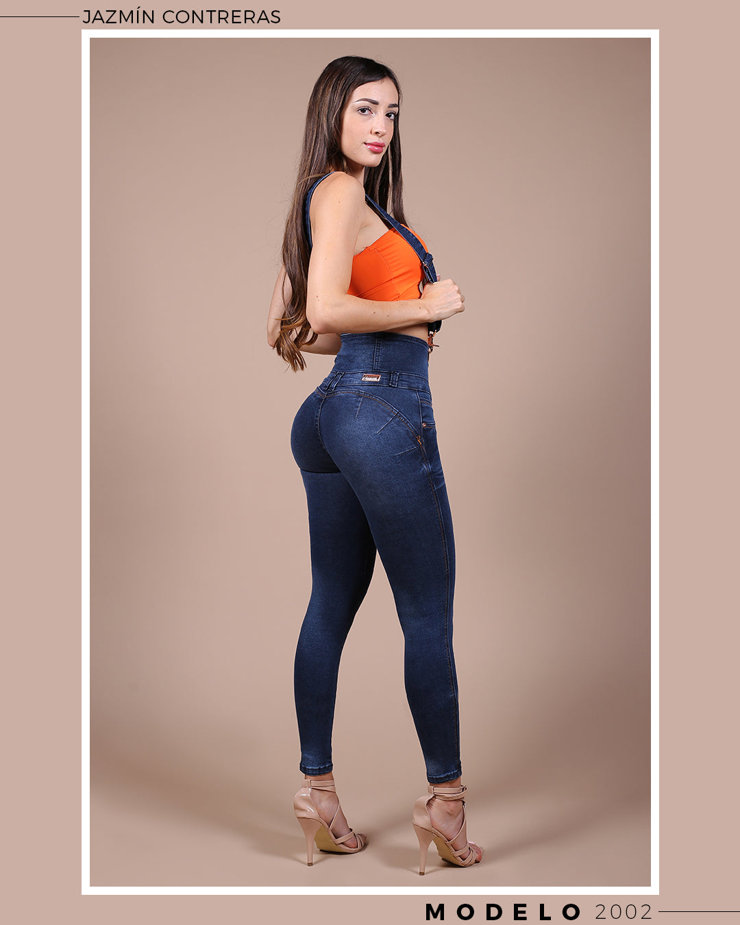 Jeans corte colombiano, azul marino