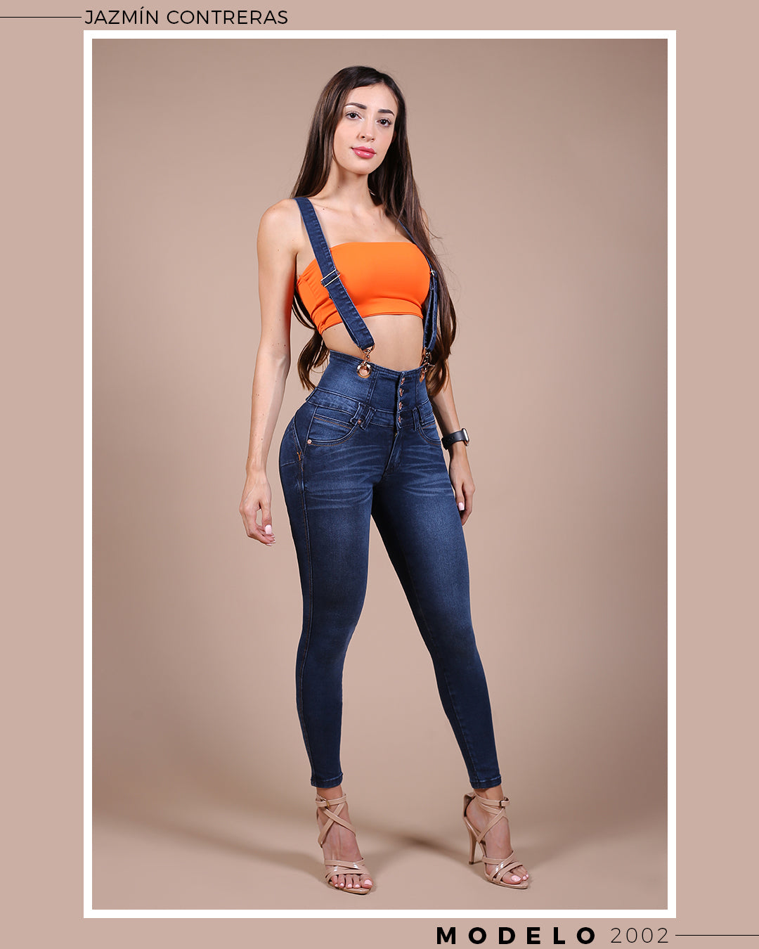 Jeans corte colombiano, azul marino