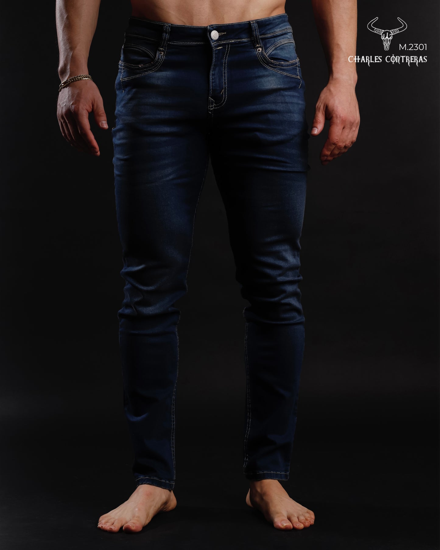 Jeans Corte Slim para caballero.