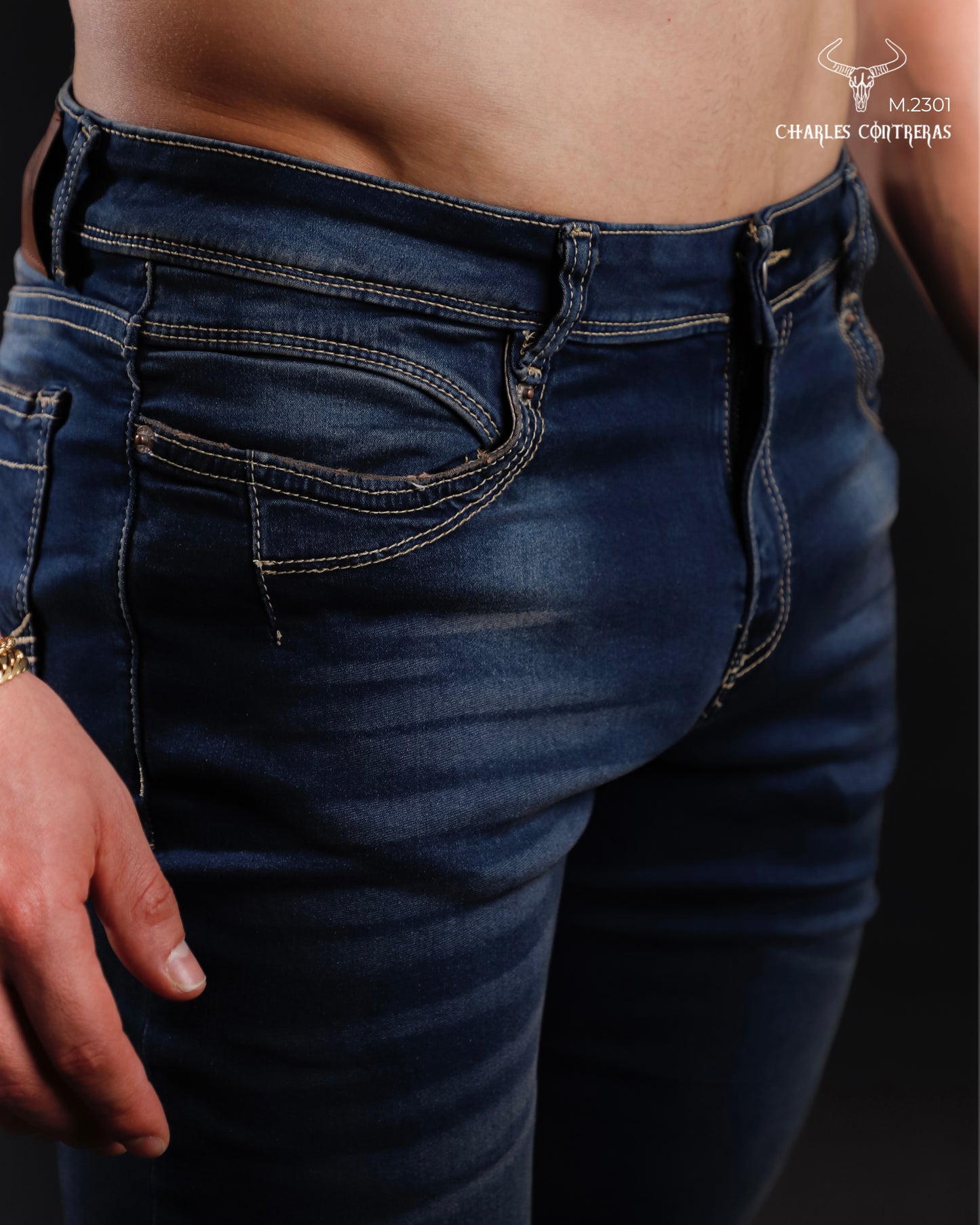 Jeans Corte Slim para caballero.