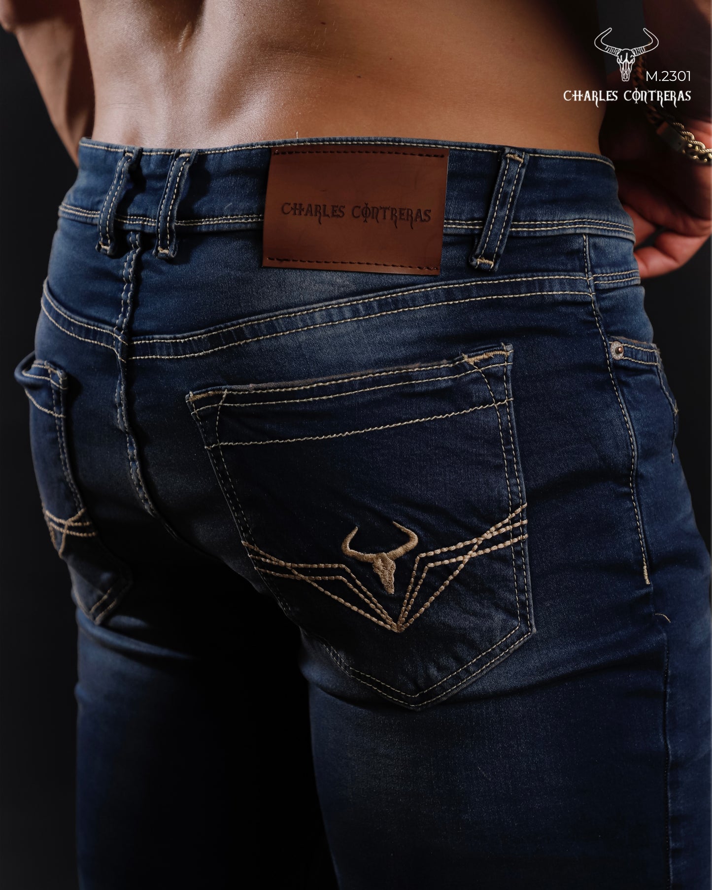 Jeans Corte Slim para caballero.