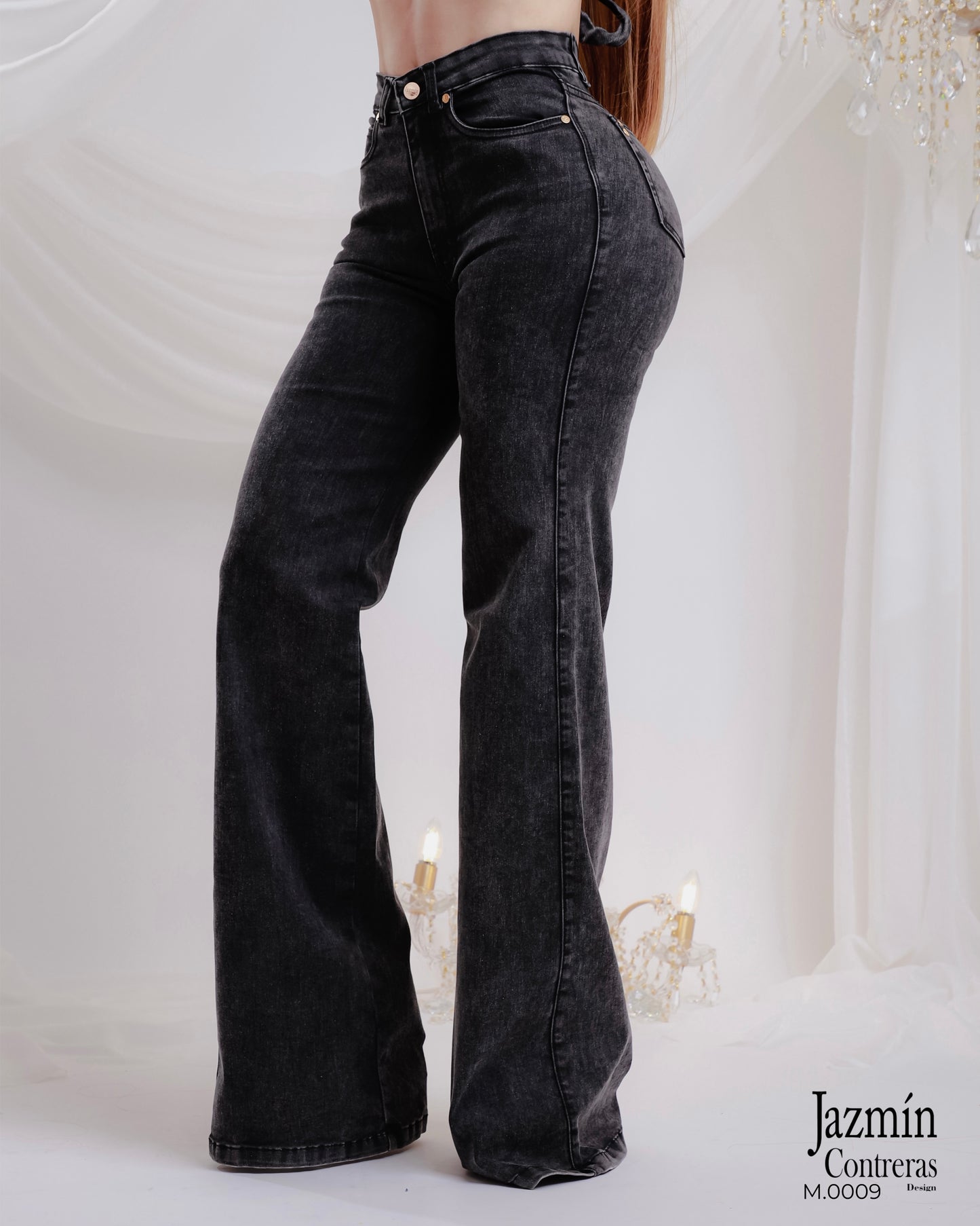 Jeans recto, corte colombiano.