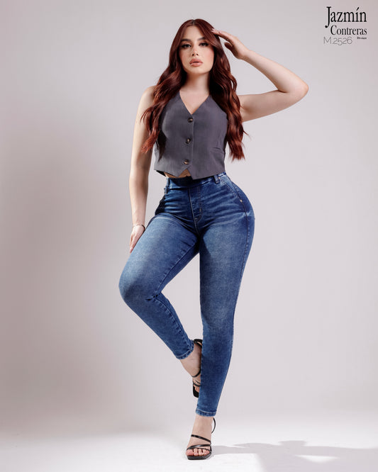 Leggings de mezclilla.
