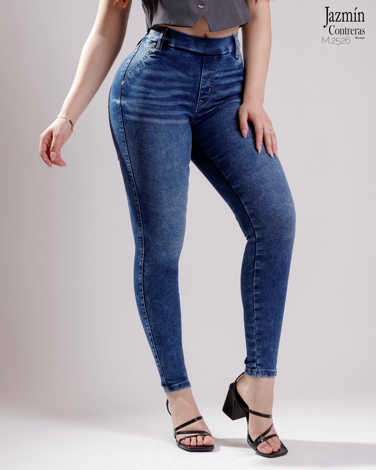 Leggings de mezclilla.