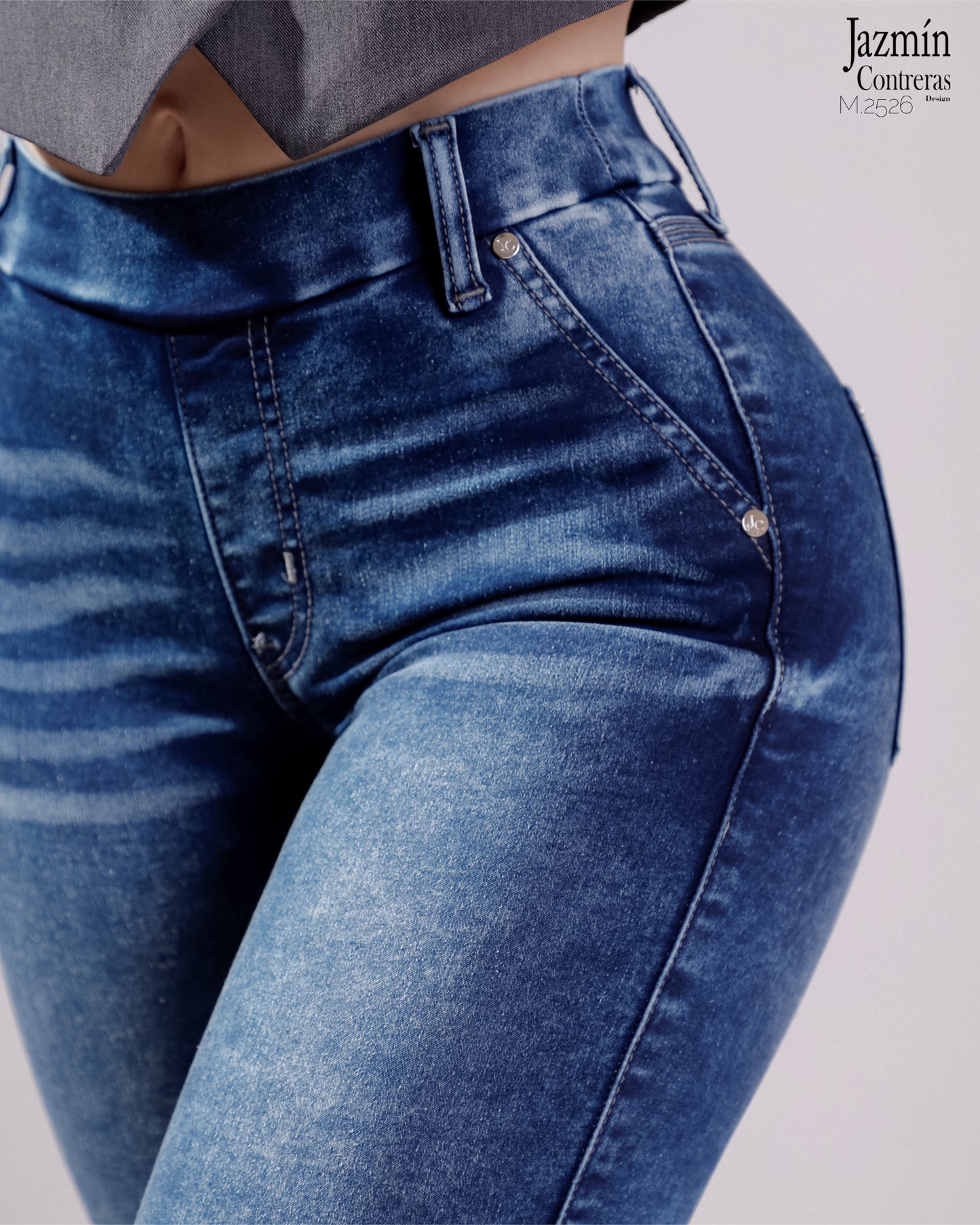 Leggings de mezclilla.