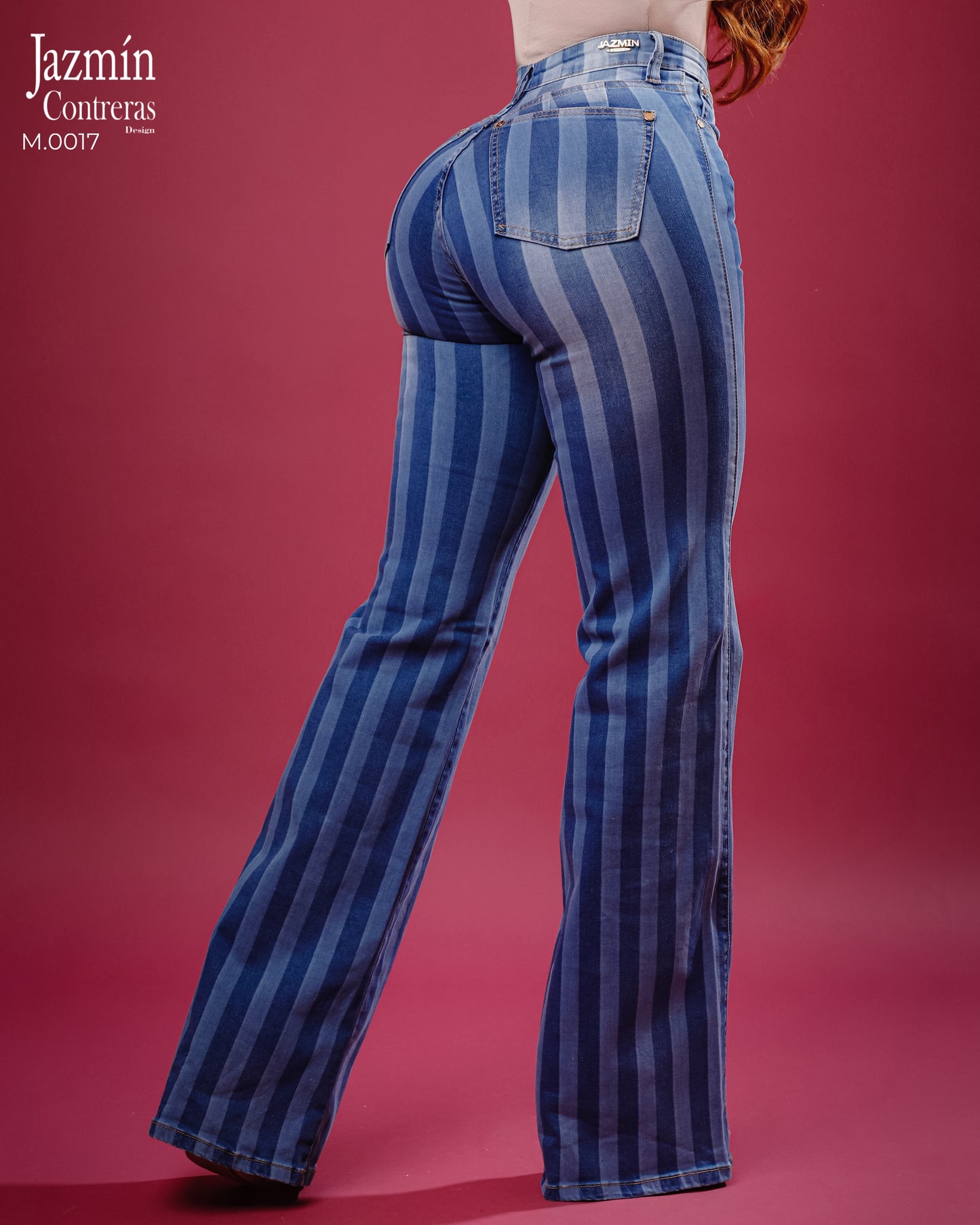Jeans corte colombiano, recto.
