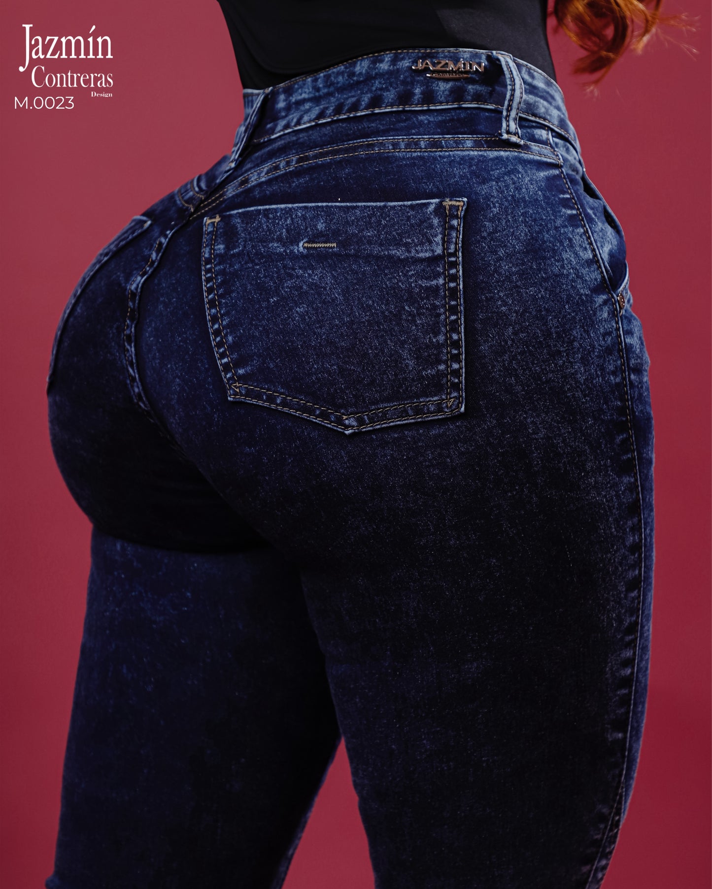Jeans flare, corte colombiano, 1 boton.