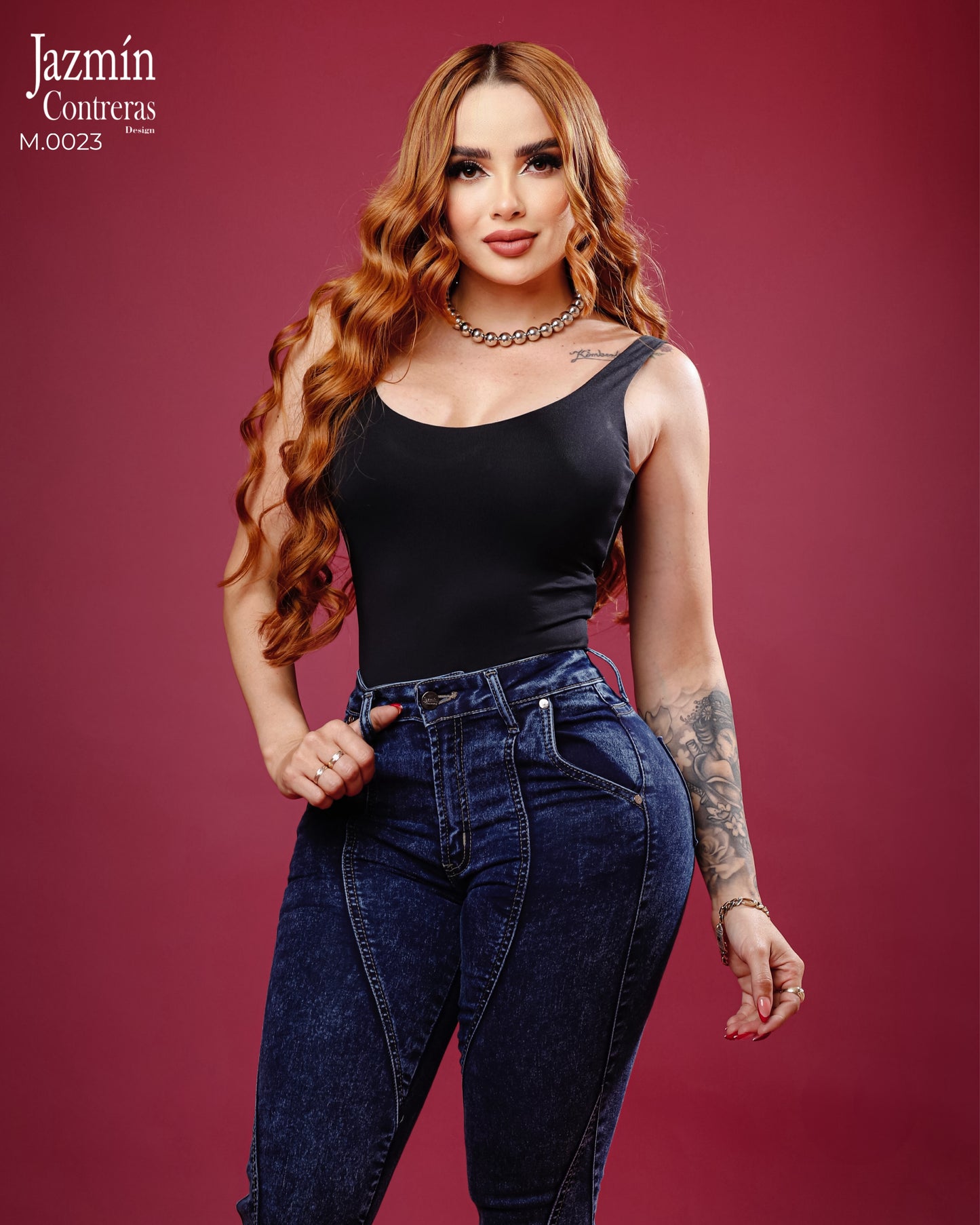 Jeans flare, corte colombiano, 1 boton.