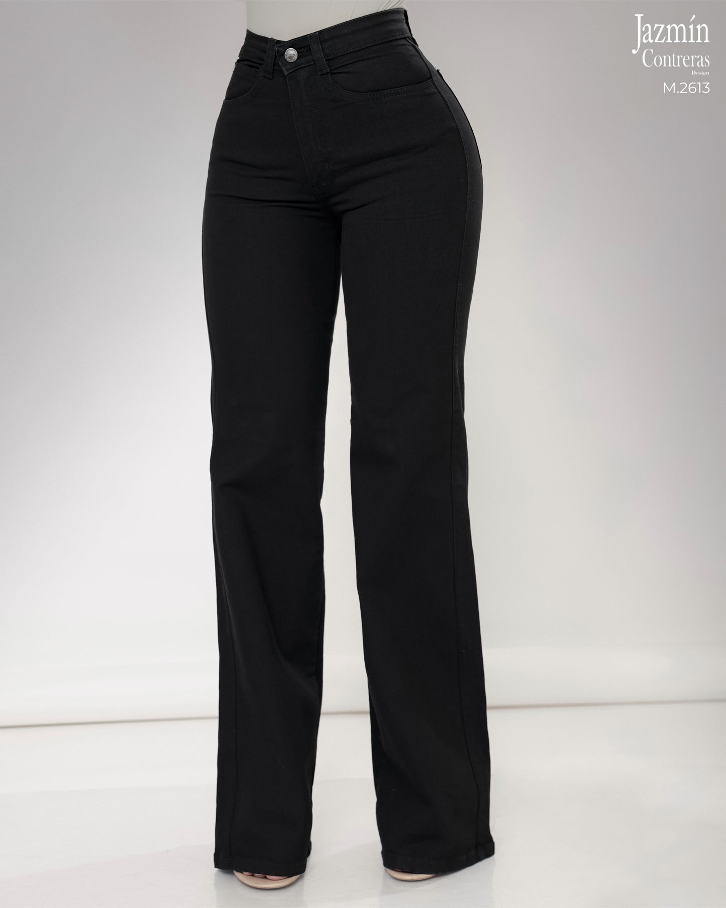 Jeans Wide Leg Negro.