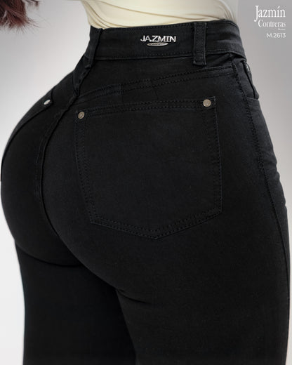 Jeans Wide Leg Negro.