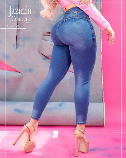 Jeans corte colombiano, azul oscuro