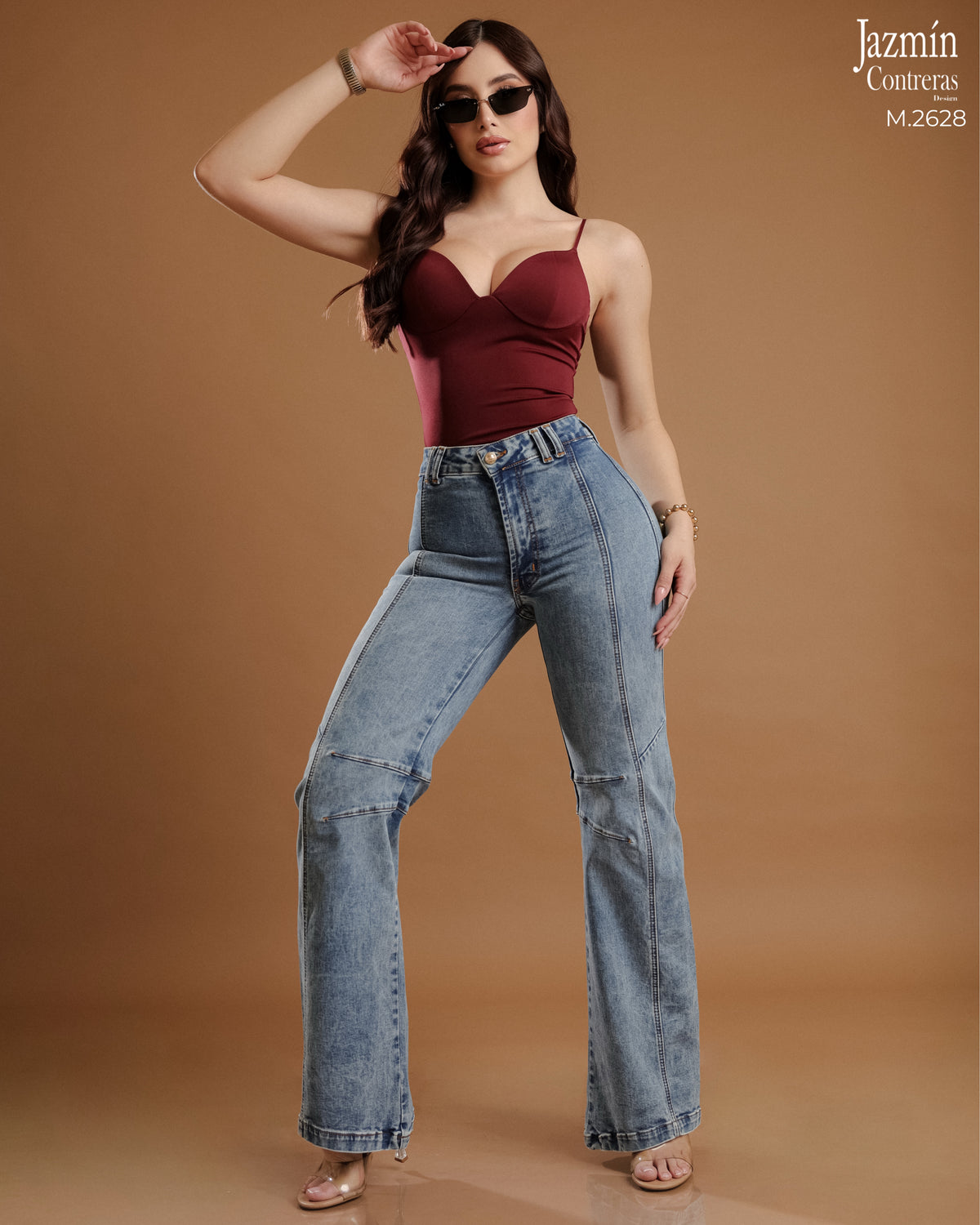 Jeans Recto, horma colombiana.