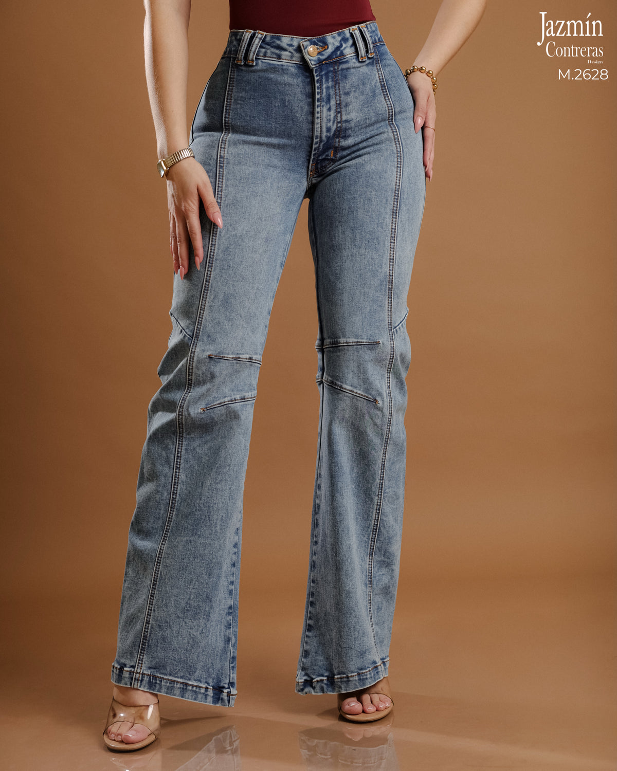Jeans Recto, horma colombiana.