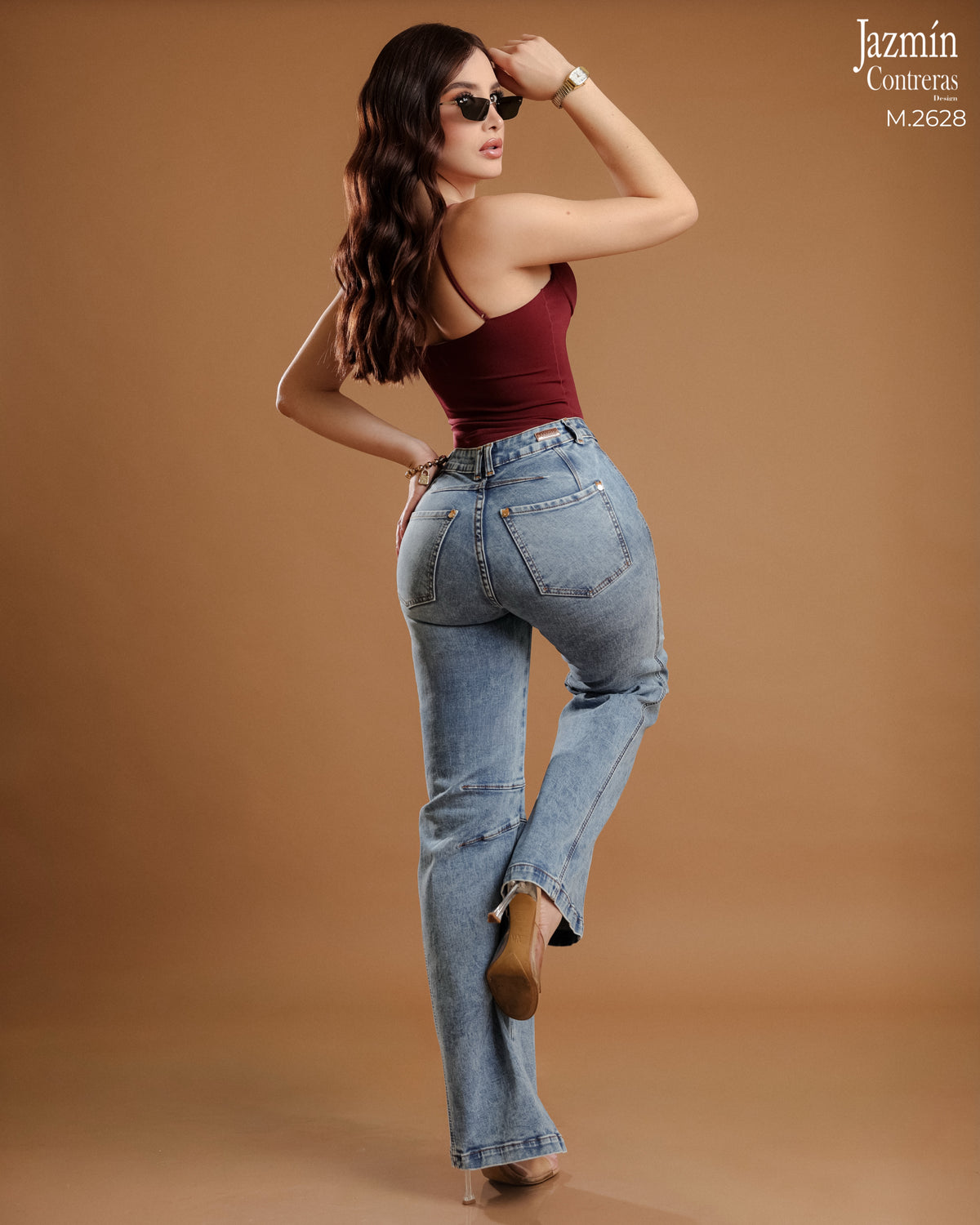 Jeans Recto, horma colombiana.