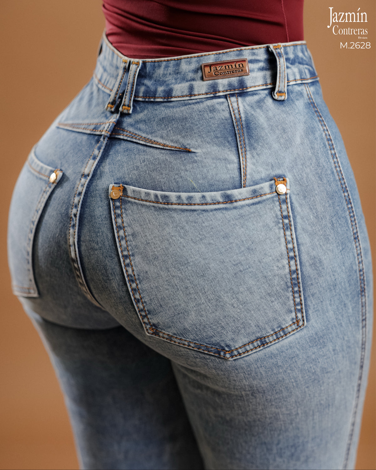 Jeans Recto, horma colombiana.