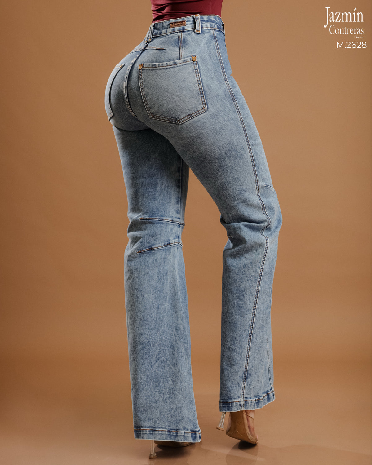 Jeans Recto, horma colombiana.